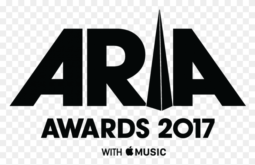 806x499 Descargar Png Aria Awards 2017 Vendidos Con Apple Music Celebrado El Logotipo De Los Premios Aria Png, Texto, Alfabeto, Word Hd Png