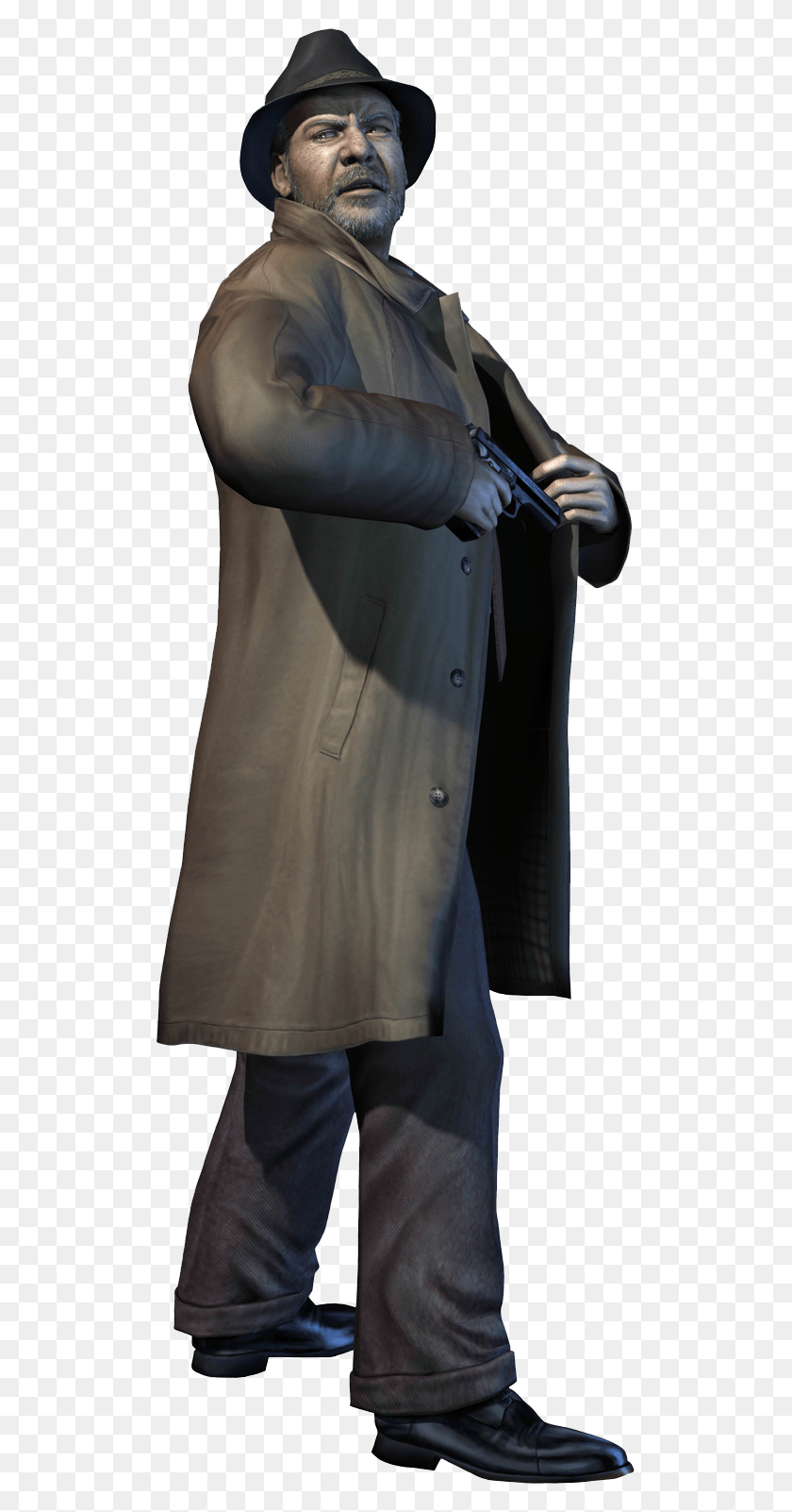 507x1542 The Somewhat Portly Detective Silent Hill 3 Douglas Cartland, Clothing, Apparel, Coat HD PNG Download