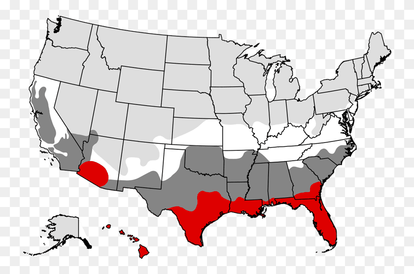 748x496 The Southern Zone Has The Hottest Summers So Energy Civil War Union And Confederate States, Map, Diagram, Atlas HD PNG Download