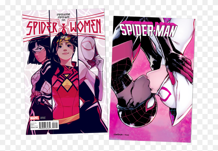 673x523 The Spider Women Movie And Some Surprising News On Spider Women Alpha, Comics, Book, Person HD PNG Download