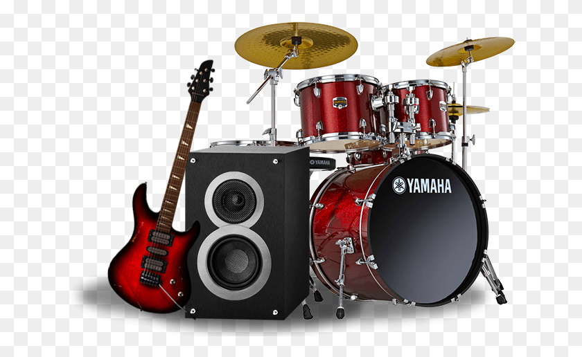 648x456 The Sports Yamaha Acoustic Drum Kit, Guitar, Leisure Activities, Musical Instrument HD PNG Download