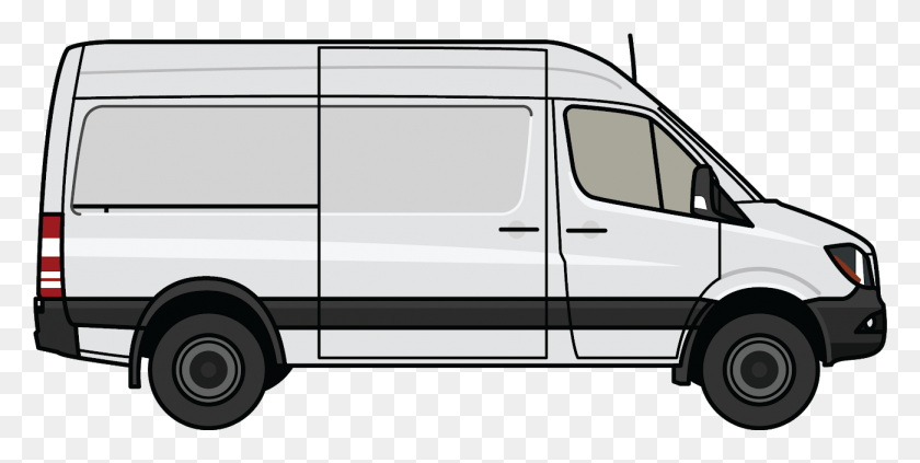 1301x606 The Sprinter Van Has Become An Incredibly Popular Choice Compact Van, Vehicle, Transportation, Minibus HD PNG Download