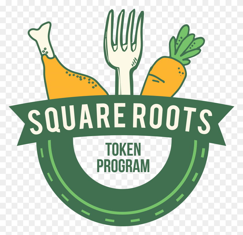 2565x2470 The Square Roots Token Program Connects All Community, Fork, Cutlery, Plant HD PNG Download