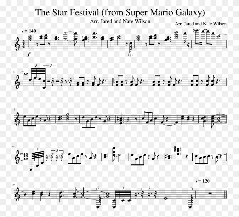755x702 Звездный Фестиваль Слайд-Изображение Super Mario Galaxy Music Star Festival, Серый, Мир Варкрафта Png Скачать