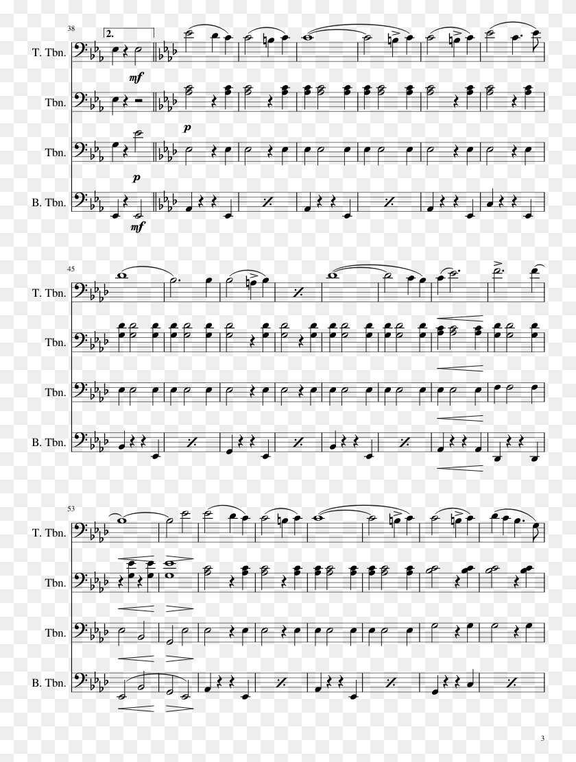 750x1052 The Stars And Stripes Forever Sheet Music Composed Schindlers List French Horn, Gray, World Of Warcraft HD PNG Download