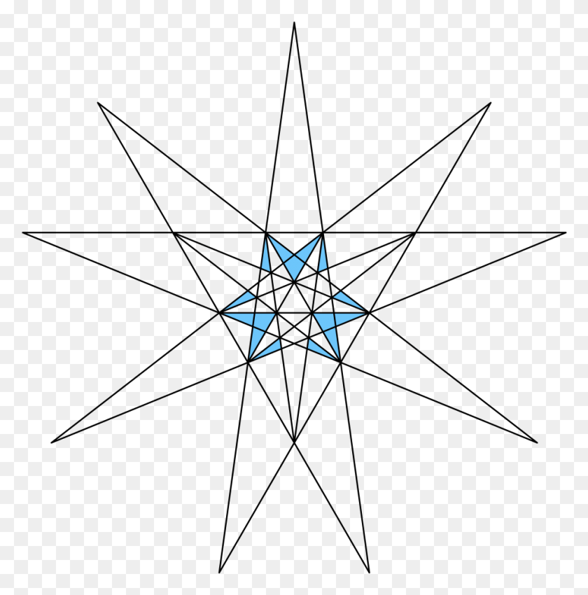 953x966 The Stellation Process On The Icosahedron Creates A Stellation Of Icosahedron, Symbol, Star Symbol, Cross HD PNG Download