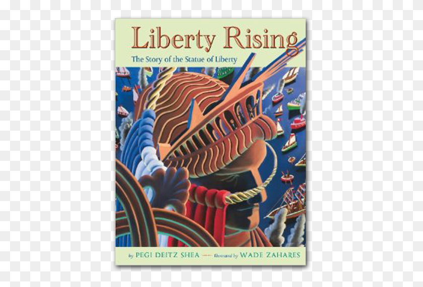 398x511 The Story Of The Statue Of Liberty By Pegi Deitz Shea Liberty39s Journey Book, Flyer, Poster, Paper HD PNG Download
