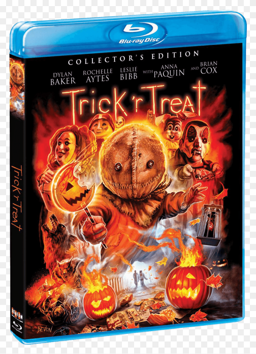 865x1222 The Street Date For Trick 39r Treat On Blu Ray Is October Trick R Treat Scream Factory, Advertisement, Poster, Flyer HD PNG Download