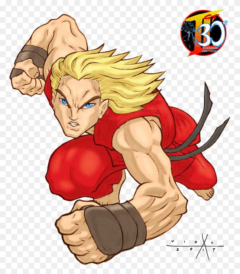 948x1093 Street Fighter 30Th Tribute Cartoon, Hand, Comics, Book Hd Png