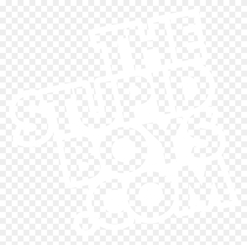 878x869 Иллюстрация Логотипа Глупых Мальчиков, Текст, Алфавит, Этикетка Hd Png Скачать