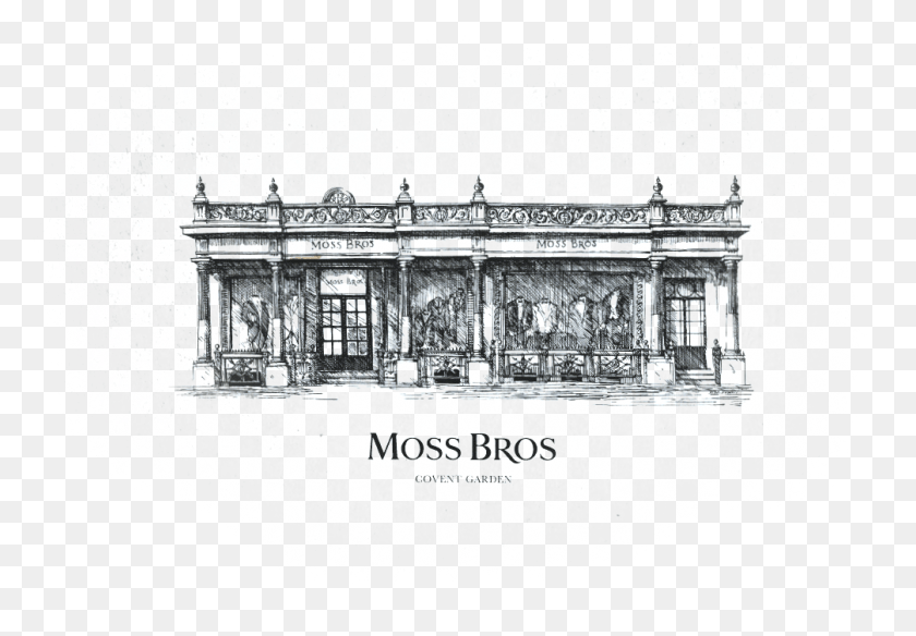 1005x676 The Suit Experts Since 1851 Moss Bros, Building, Architecture, Porch HD PNG Download
