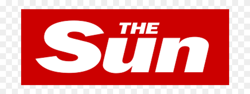 700x258 The Sun Logo Hockney Sun Logo, Symbol, Trademark, Text HD PNG Download