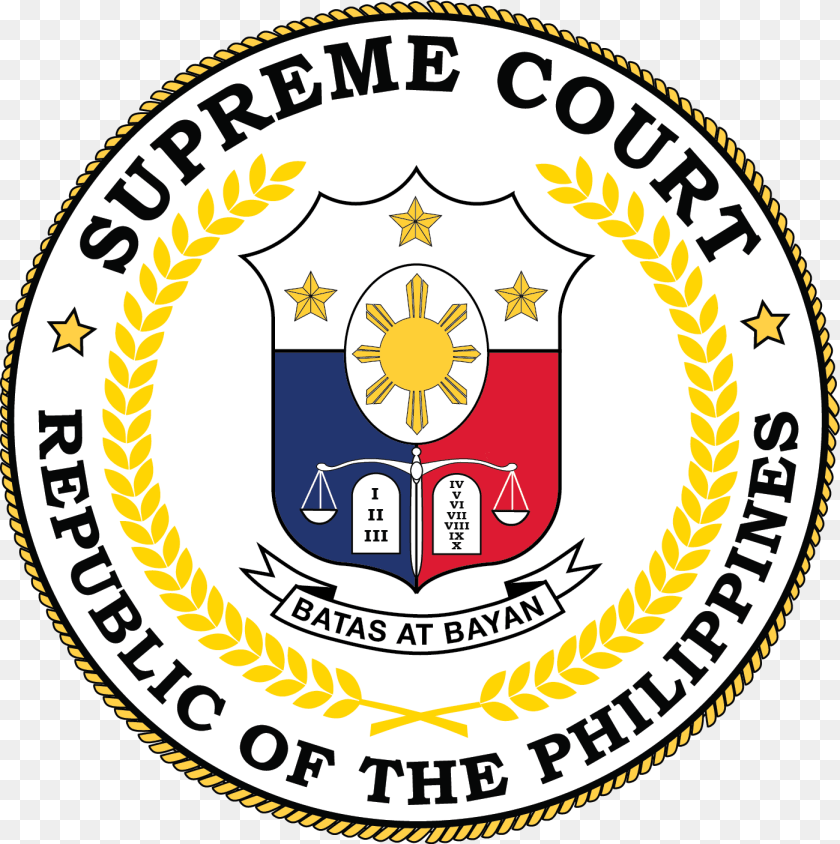 1399x1406 The Supreme Court Official Gazette Of The Republic, Emblem, Logo, Symbol, Badge PNG