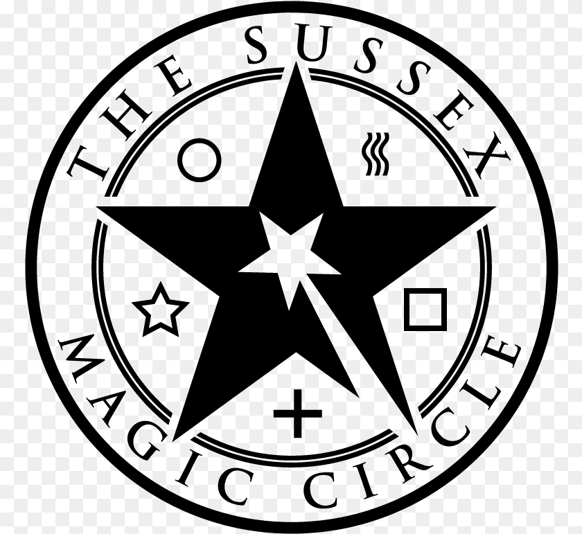 771x771 The Sussex Magic Circle Richland County Sc Seal, Gray Clipart PNG