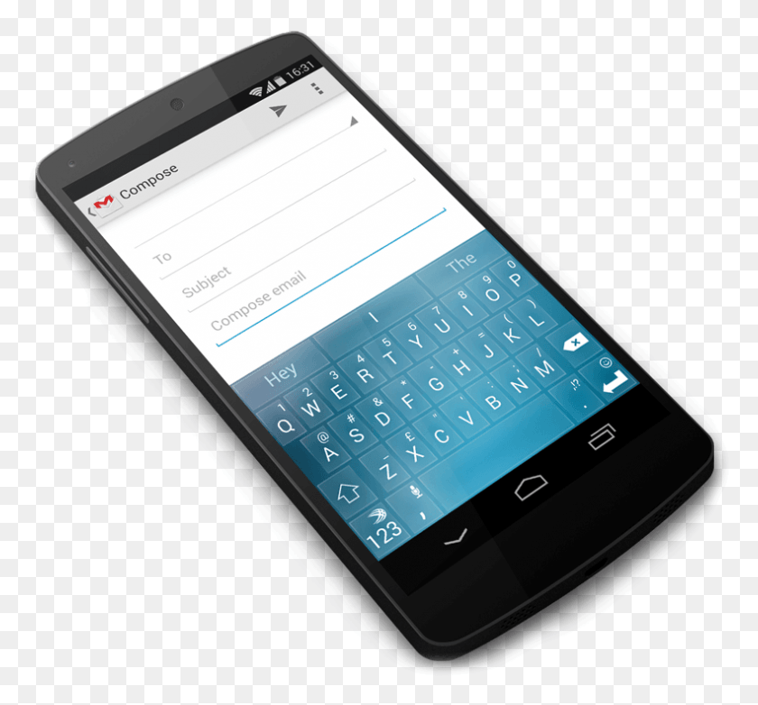 789x731 The Swiftkey Android Keyboard Predicts Which Word You39ll Ios Best Keyboard, Mobile Phone, Phone, Electronics HD PNG Download