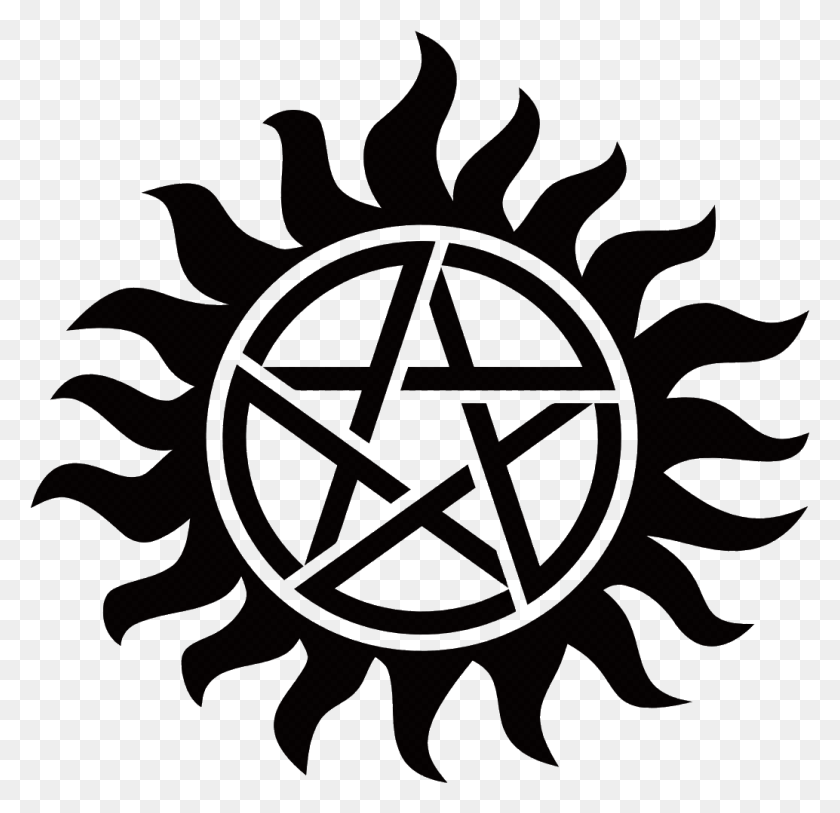 1034x999 The Tattoos Are Very Popular Because They Are Believed Supernatural Tattoo, Outdoors, Symbol, Star Symbol HD PNG Download