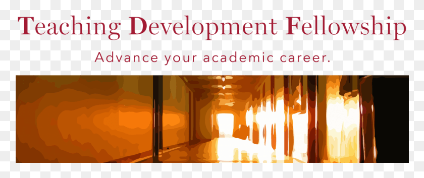 1128x424 The Teaching Development Fellowship Is A New Professional Poster, Lighting, Indoors HD PNG Download