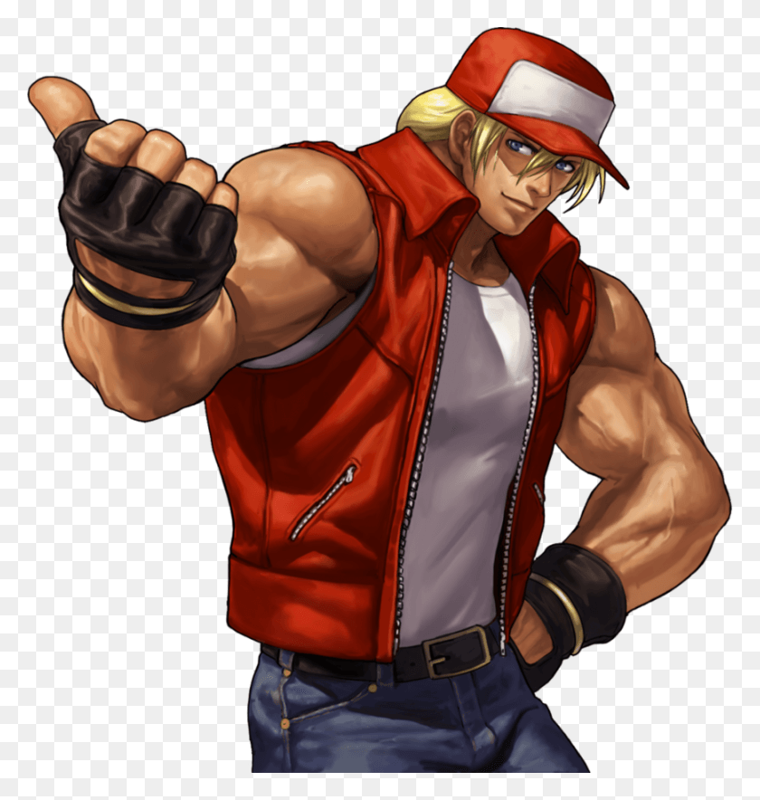 869x919 The Terry Bogard Workout Terry Bogard Snk Heroines, Hand, Person, Human HD PNG Download