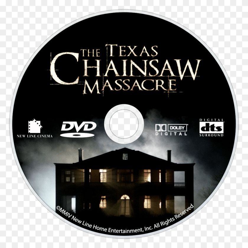 The Texas Chainsaw Massacre Dvd Disc Image Texas Chainsaw Massacre, Disk, Poster, Advertisement HD PNG Download