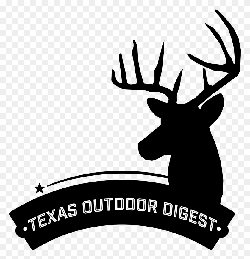 1362x1416 The Texas Outdoor Digest Reindeer, Outdoors, Nature, Logo HD PNG Download