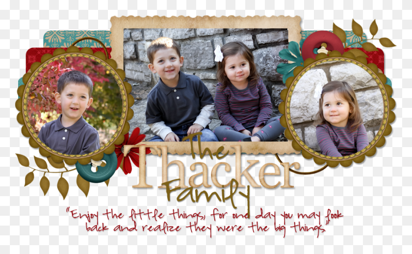 895x526 The Thacker Family Picture Frame, Poster, Advertisement, Person HD PNG Download