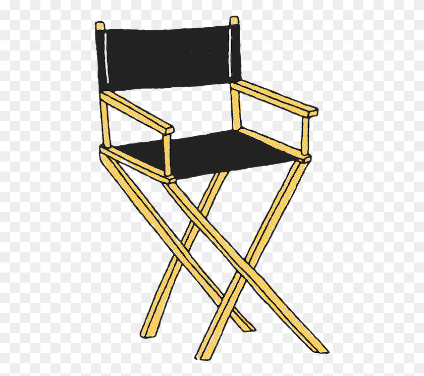 472x685 The Theater Director Is The Visionary For A Production Chair, Furniture, Symbol HD PNG Download