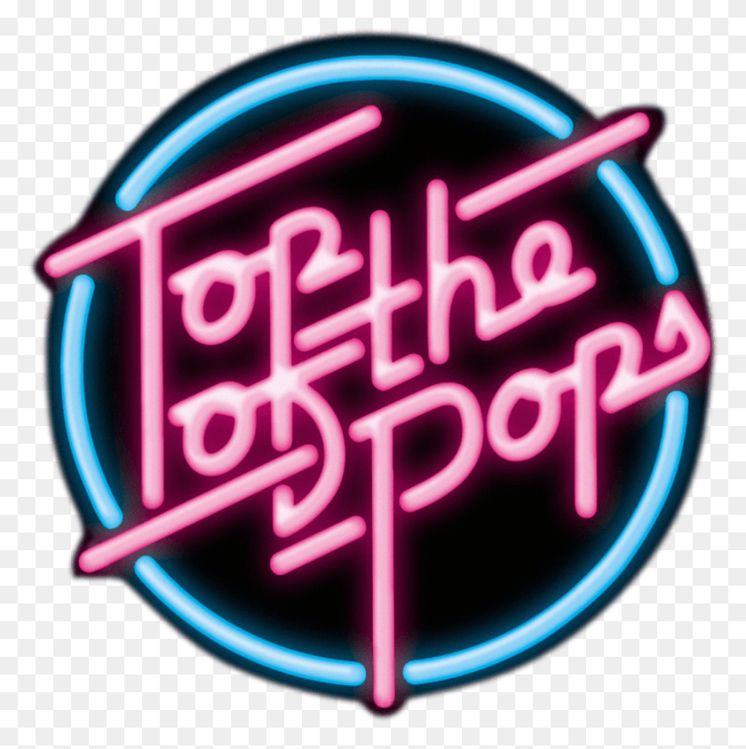 874x879 Третий Из 8 Одновременно Выпущенных Top Of The Pops 1975, Неон, Свет, Наручные Часы Png Скачать