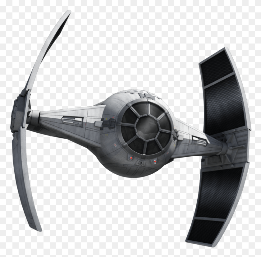 927x912 The Tie Advanced V1 Was An Experimental Tie Fighter All Tie Fighter Types And Variants In Star Wars Canon, Machine, Airplane, Aircraft HD PNG Download