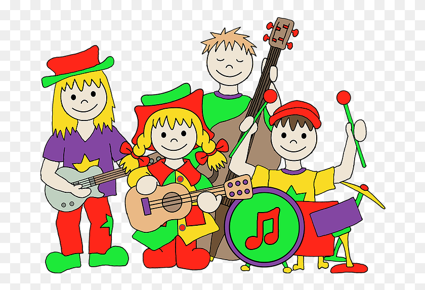688x513 The Tin Pan Annie Family Band And We Think Cartoon, Person, Human, Leisure Activities HD PNG Download