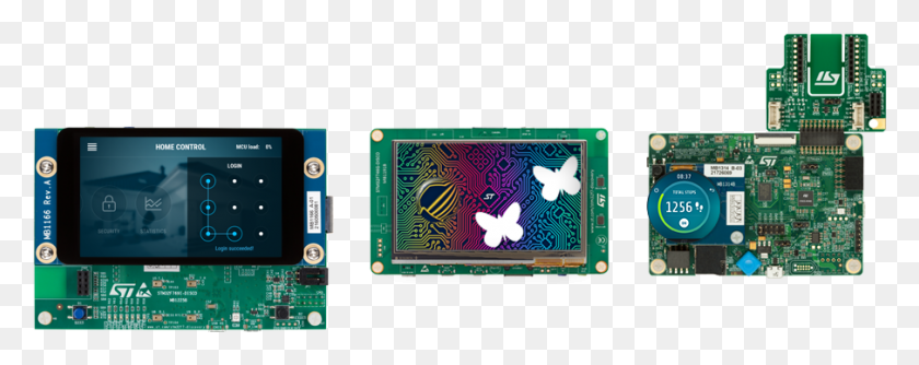 905x319 The Touchgfx Technology Supports A Wide Range Of Stm32, Monitor, Screen, Electronics HD PNG Download