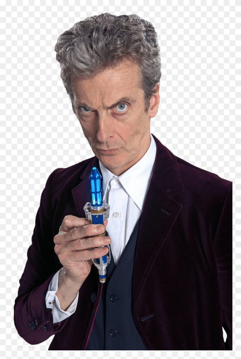 976x1487 The Twelfth Doctor Ninth Doctor Doctor Who 2017 Sonic Screwdriver, Person, Human, Suit HD PNG Download