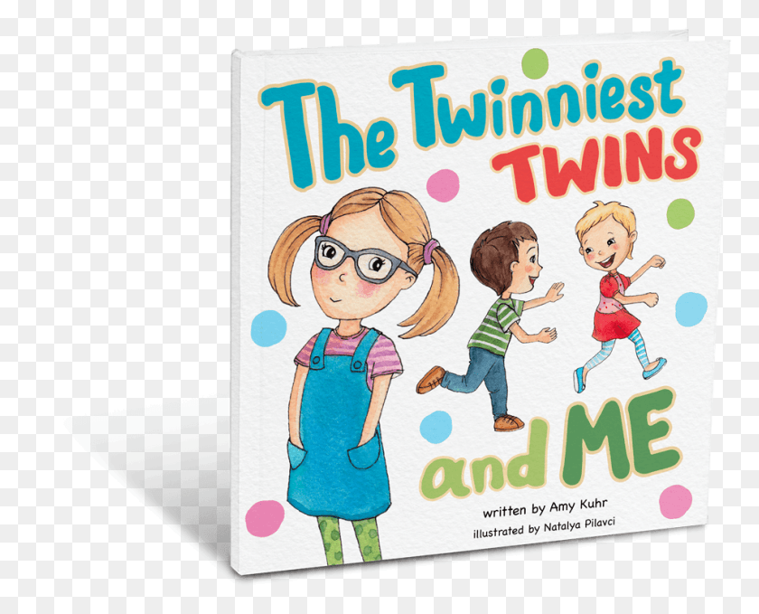 944x750 The Twinniest Twins And Me Hardback Cartoon, Person, Human, Advertisement HD PNG Download