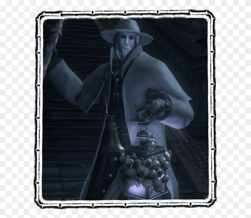 615x671 The Two Bear An Insane And Bloodborne Nightmare Apostle, Person, Human, Hat HD PNG Download