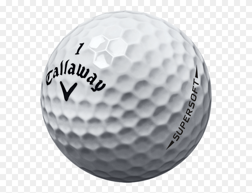578x583 The Two Piece Supersoft Ball Has A Core Made Of Polybutadiene Callaway 2017 Supersoft Golf Balls, Golf Ball, Sport, Sports HD PNG Download