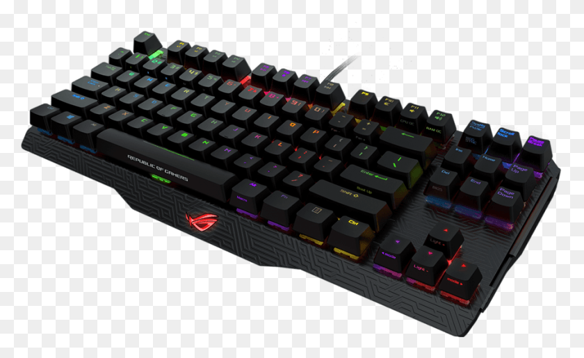 900x526 The Ultimate Combination Of Gaming Performance And Asus Rog Gaming Wrist Rest, Computer Keyboard, Computer Hardware, Keyboard HD PNG Download