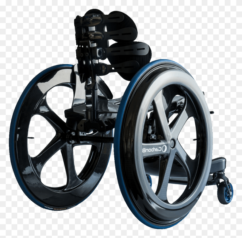 999x984 The Ultimate Lightweight Wheelchair Carbon Black Wheelchair, Chair, Furniture, Wheel HD PNG Download