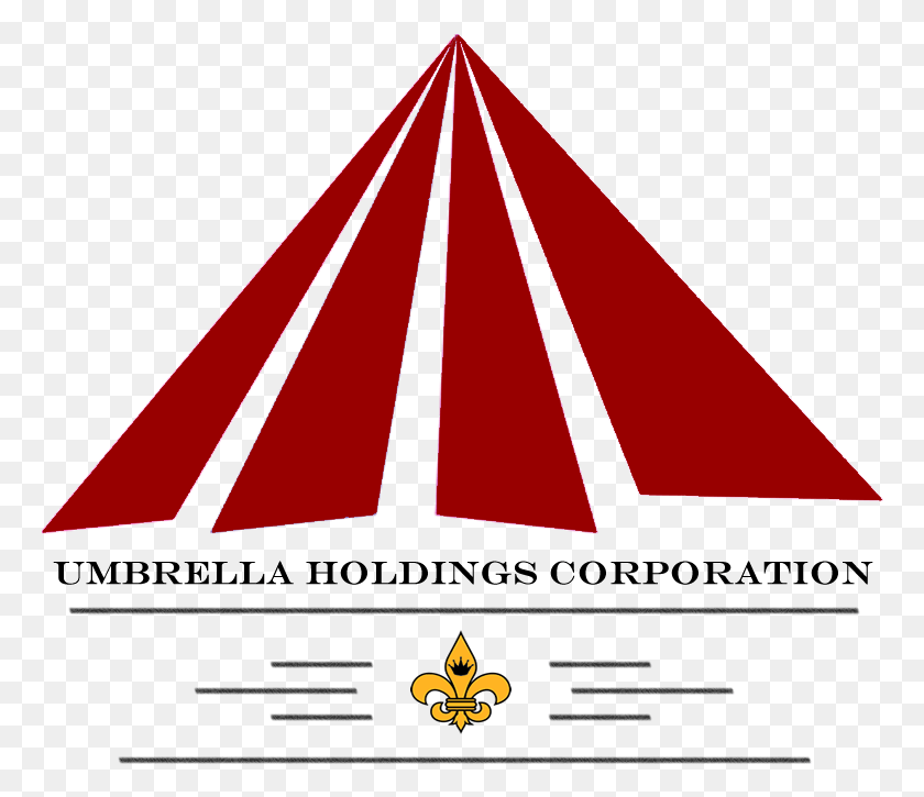 766x665 The Umbrella Corporation Triangle, Symbol, Ornament, Tent HD PNG Download