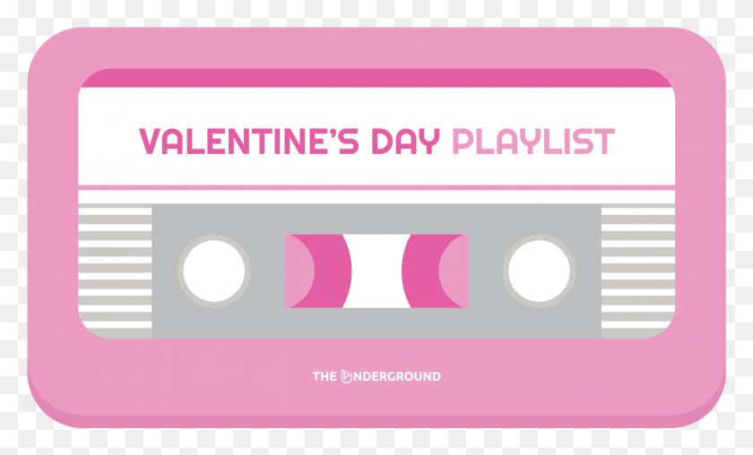 2637x1516 The Underground39s Valentine39s Day Playlist Circle, Cassette HD PNG Download