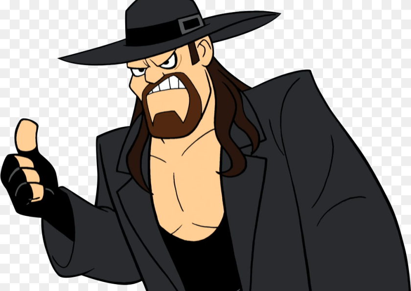 The Undertaker 2 Cut By Danger Liam Cartoon Undertaker, Clothing, Hat, Adult, Male Clipart PNG