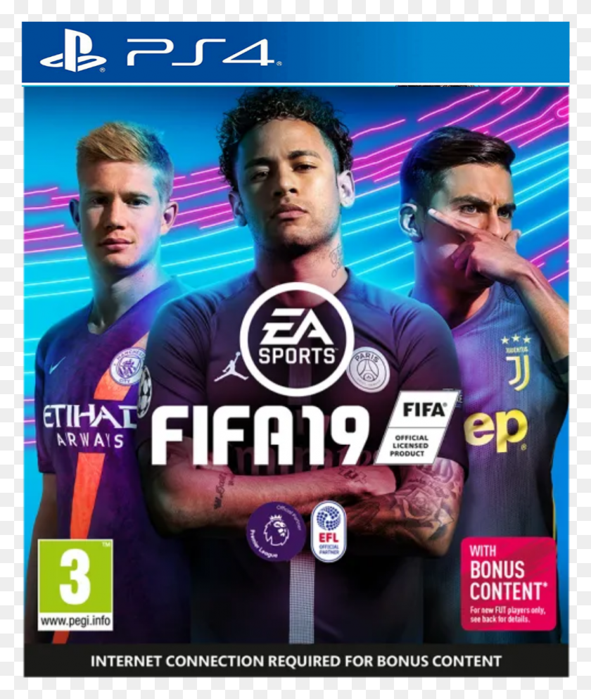 1013x1212 The Updated Cover Artwork Now Features Three Athletes Fifa 19 Xbox One, Person, Human, Poster HD PNG Download