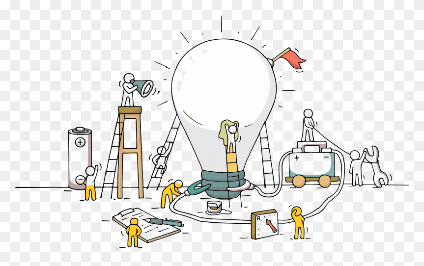 794x477 The Value Of An Idea Lies In The Using Of It Lamp Idea Construction, Light, Lightbulb HD PNG Download