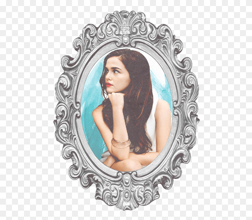 495x671 The Vampire Academy Blood Sisters Images Zoey Deutch Old Round Picture Frame, Person, Human, Text HD PNG Download