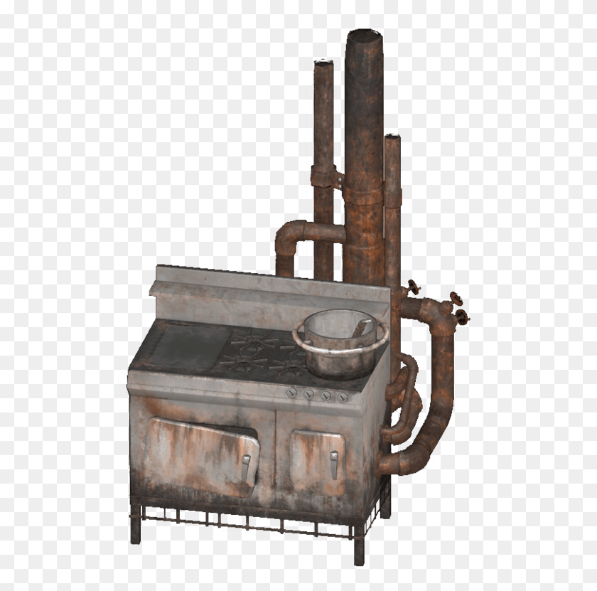 509x771 The Vault Fallout Wiki Antique, Oven, Appliance, Bell Tower HD PNG Download