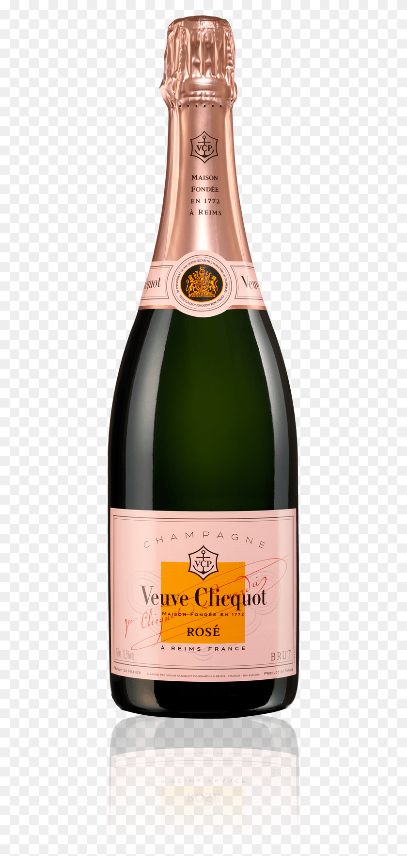 397x1704 The Veuve Clicquot Rose Nv Бутылка Veuve Rose, Вино, Алкоголь, Напитки Hd Png Скачать