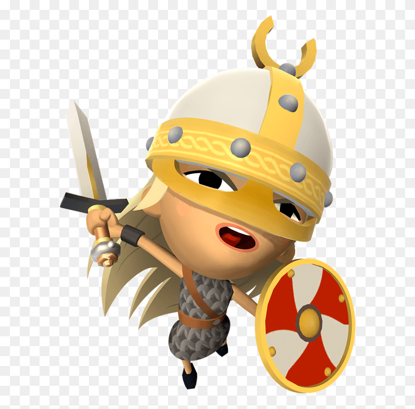 601x767 The Viking Shield Maiden, Toy, Face, Astronaut HD PNG Download