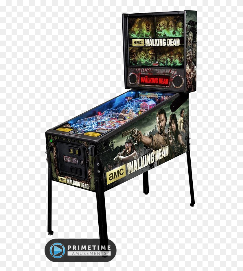 533x875 The Walking Dead Pinball By Stern Pinball Premium Walking Dead Pinball Premium, Person, Human, Arcade Game Machine HD PNG Download