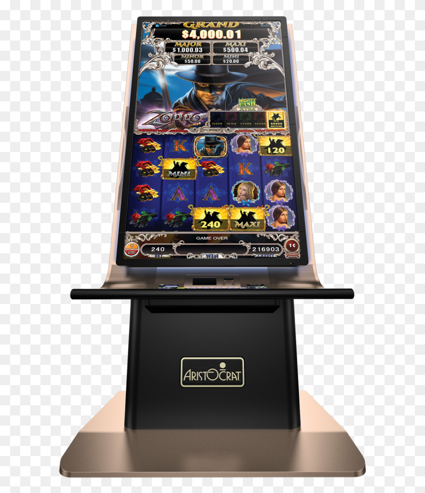609x913 The Walking Dead Slot Game Only One On The Gulf Coast Zorro Behemoth Aristocrat, Person, Human, Gambling HD PNG Download