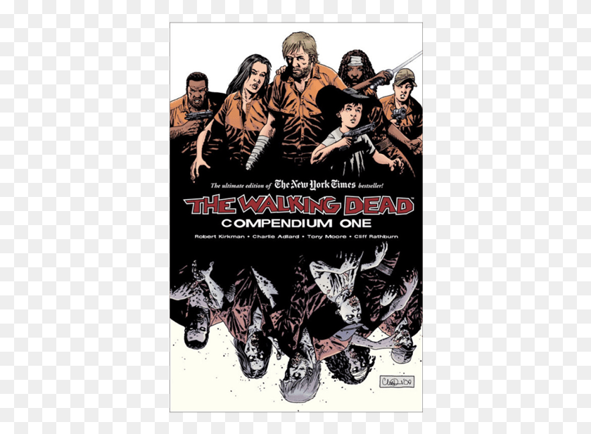 364x557 The Walking Dead Walking Dead Compendium, Person, Human, Poster HD PNG Download
