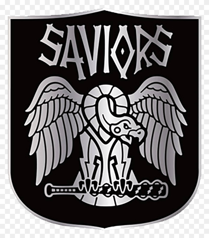 1291x1485 The Walking Dead Walking Dead Saviors Logo, Symbol, Emblem, Poster HD PNG Download