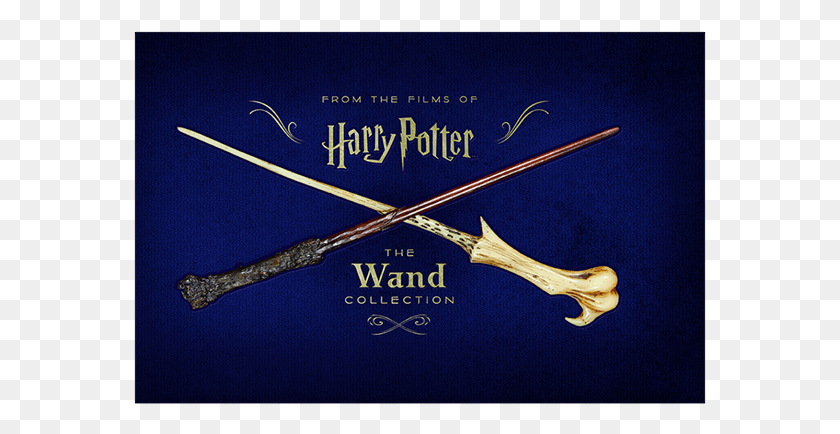 573x374 The Wand Collection Art Book Harry Potter Wand Book, Weapon, Weaponry, Text HD PNG Download